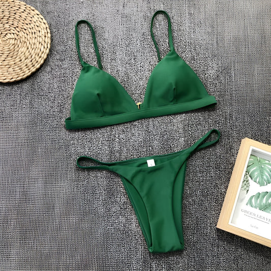 Zebby Bikini - Green