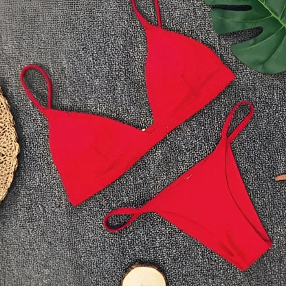 Zebby Bikini - Red