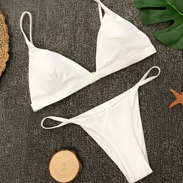 Zebby Bikini - White